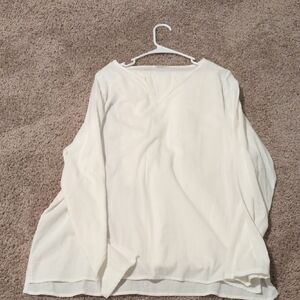 Elegant White Women's Top